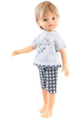 Boneco 32 cm. Ivn Amigas Pijama de Paola Reina 13225