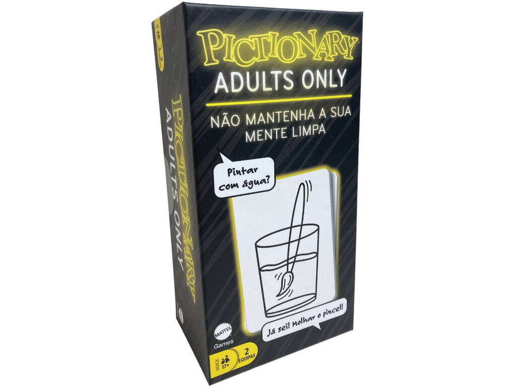 Pictionary Solo Adulti in portoghese Mattel JCM30