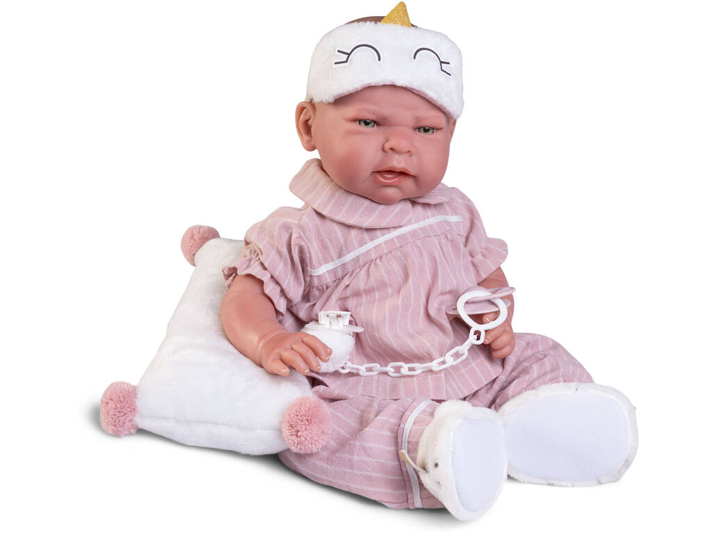 Sweet Reborn Baby Doll Lea of 42 avec Pyjama et Antifas Antonio Juan 80323