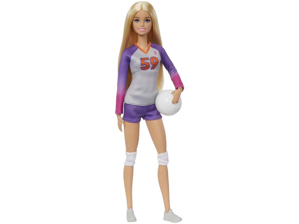 Barbie Made To Move Jogadora De Voleibol de Mattel HKT72