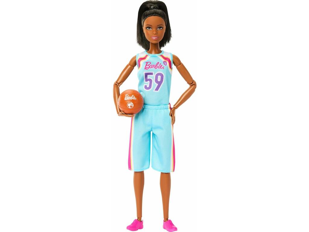 Barbie Made To Move Giocatrice di basket HKT74