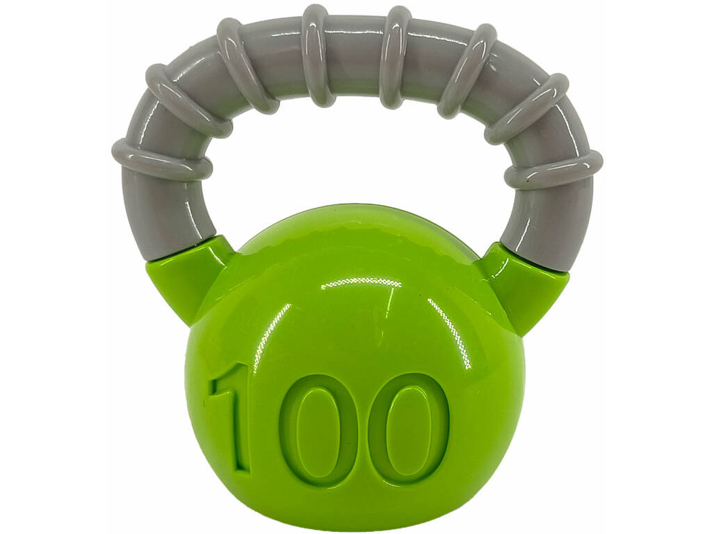 Kettlebell Baby Rattlebell Verde 9x8,5 cm