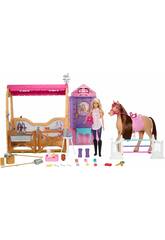 Barbie Ultimate Stable mit Puppe, Pferd und Zubehr