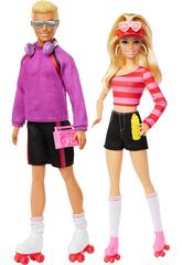 Babie y Ken 65 Aniversario Pack Patinadores Con Accesorios de Mattel HXK90