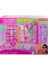 Barbie Dream Closet Mueca, Conjunto y Accesorios de Mattel HXD58