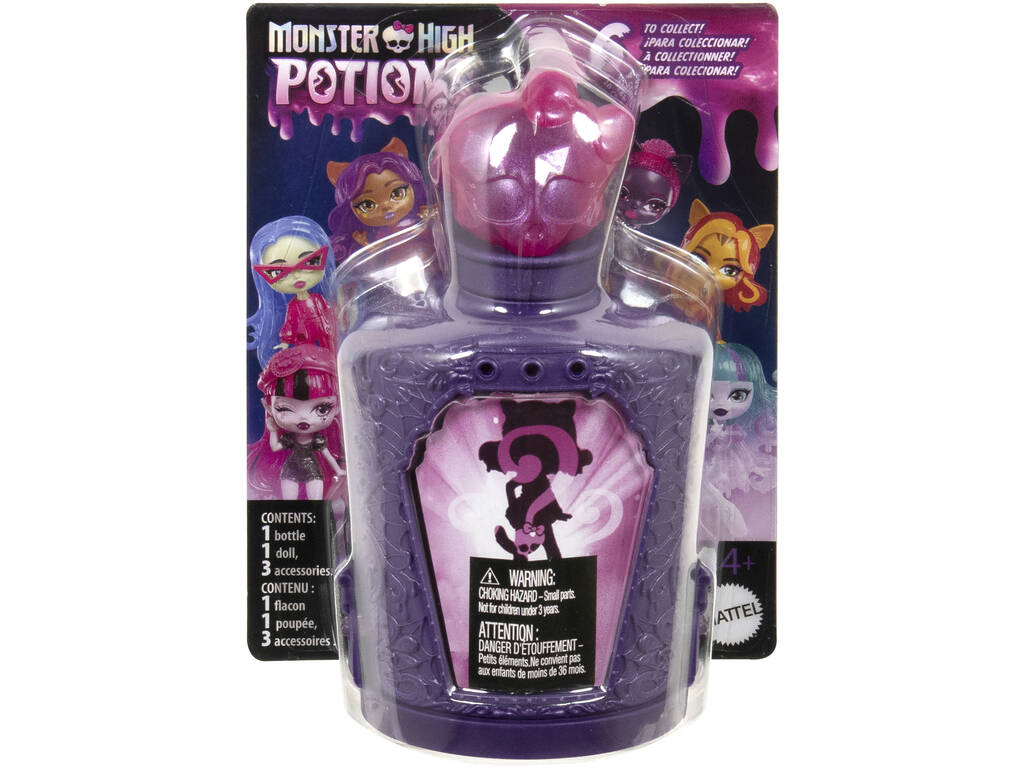 Monster High Potions Muñeca Sorpresa con Accesorios Mattel HYB10