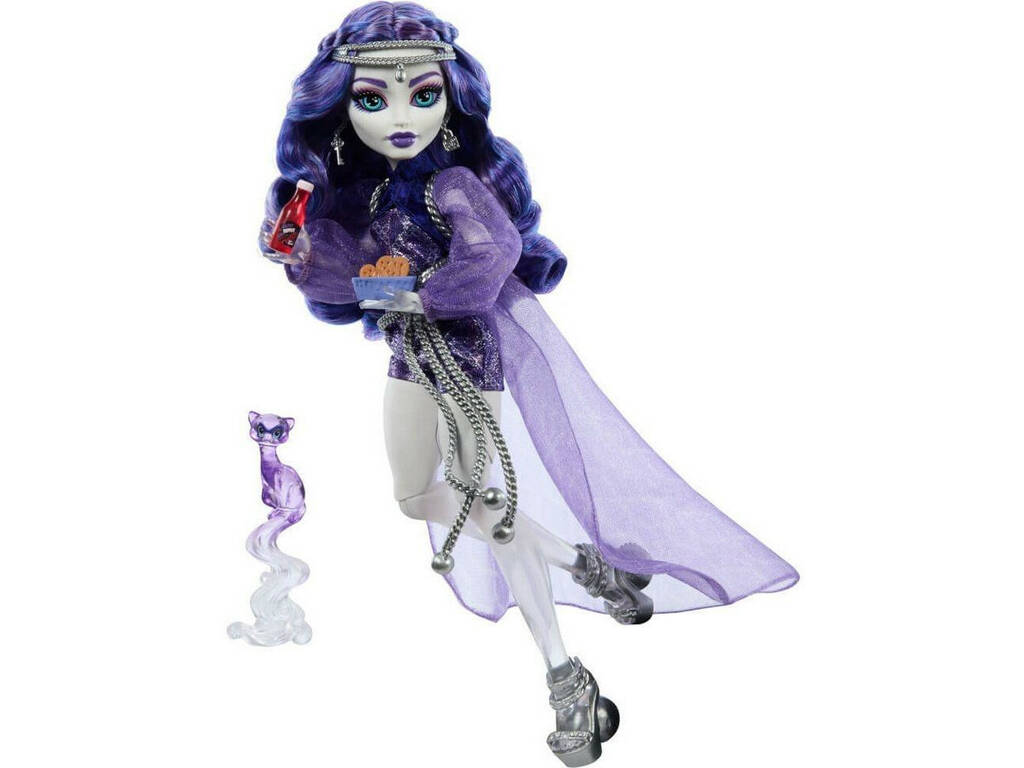 Poupée Monster High Spectra Vondergeist avec Rhuen Mattel HXH77