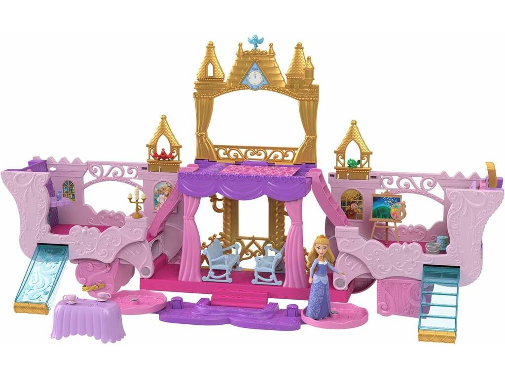 Disney-Prinzessinnen Mattel Kutschen- und Schloss-Spielset HWX17