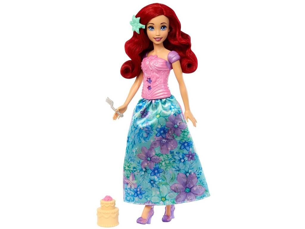 Disney Princess Bambola Ariel Spin and Reveal Mattel HTV88