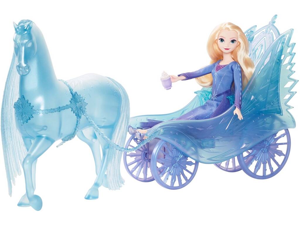 Frozen Carruagem de Aventuras de Elsa e Nokk Mattel JBG56