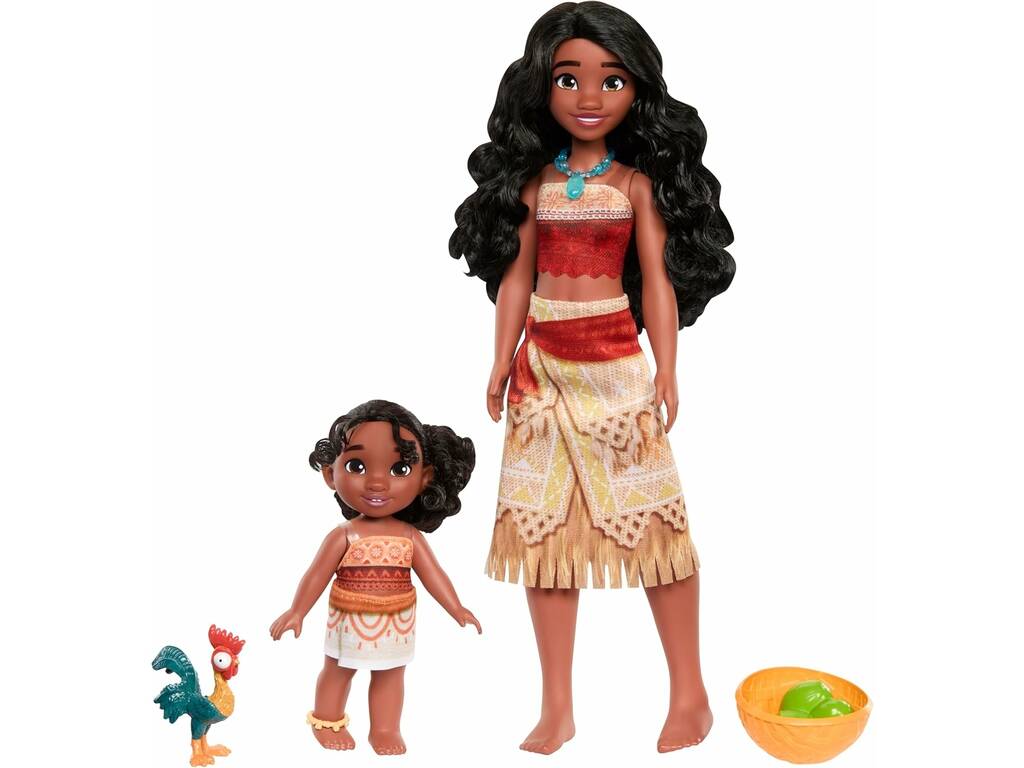 Vaiana 2 Pack Juego de Hermanas Mattel JBT66