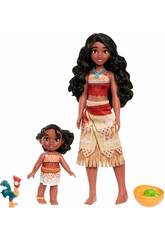 Vaiana 2 Pack Sister Set Mattel JBT66