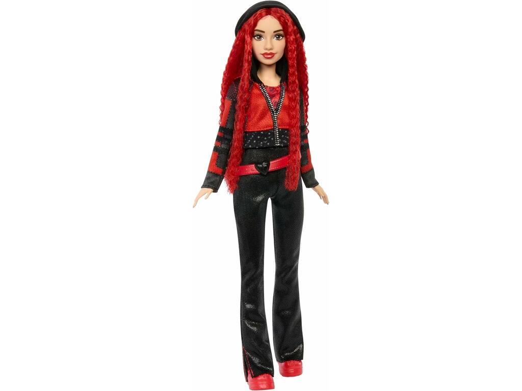 Descendants L'ascension de la poupée rouge Cantarina rouge Mattel HWT96