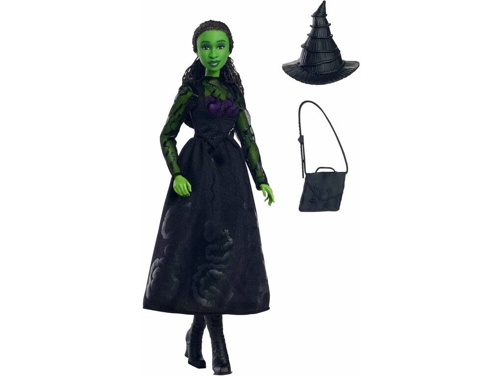 Wicked Muñeca Elphaba Thropp Mattel HXT62