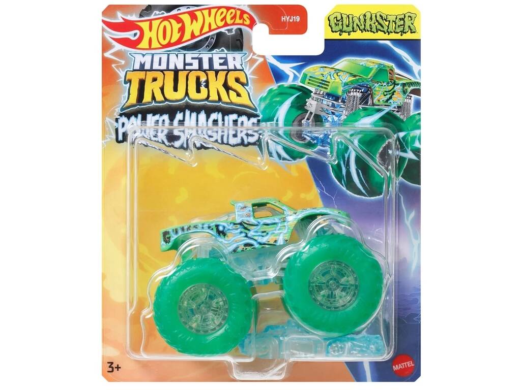 Hot Wheels Monster Trucks Veículo Power Smashers Mattel HYJ19