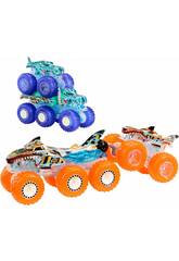 Hot Wheels Monster Trucks Multipack Camion e Grandi Anelli