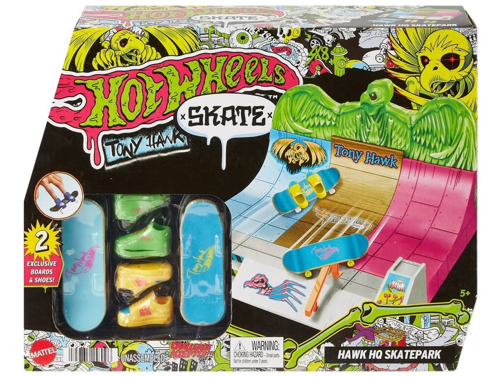 Hot Wheels Skate Skatepark de Falcão Mattel HPG35