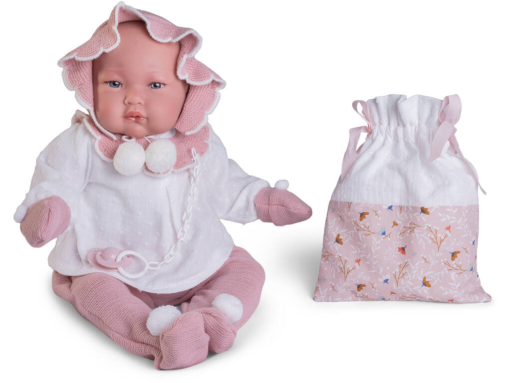 Puppe Baby Mein Erstes Reborn Alejandra 52 cm mit Tasche Antonio Juan 81389