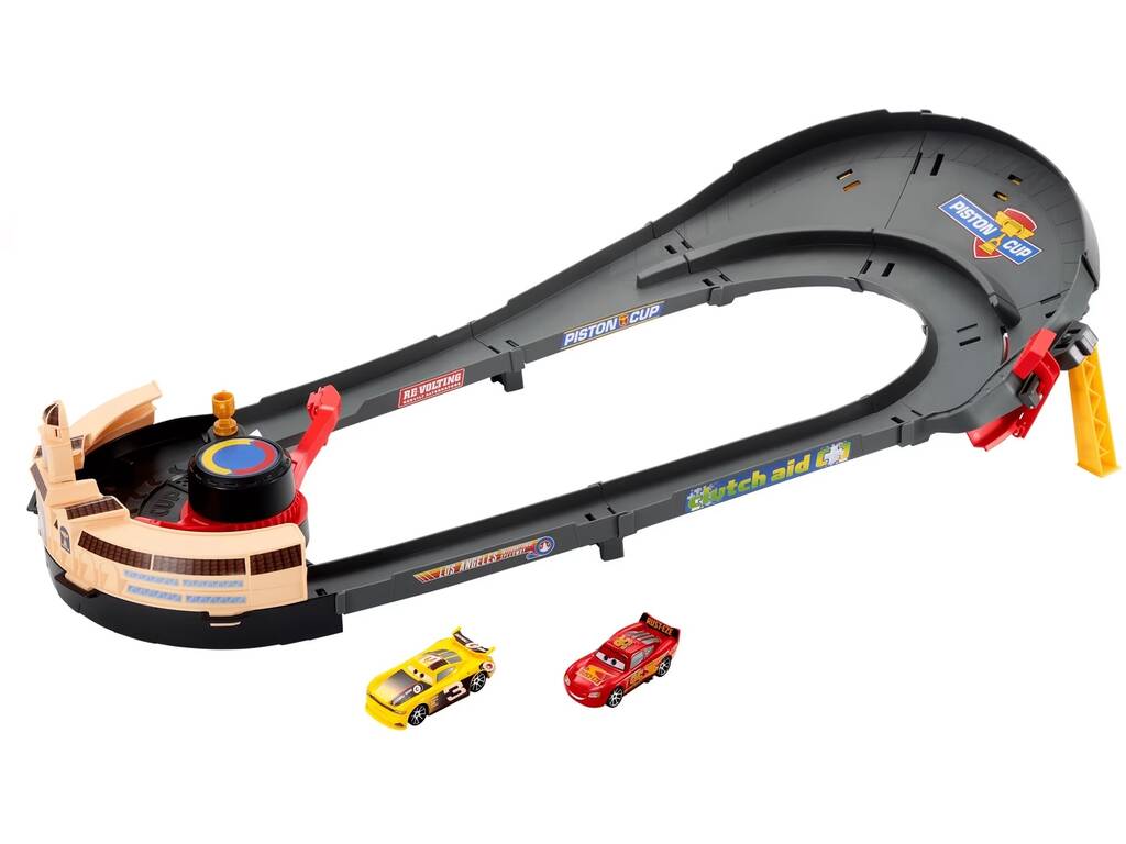 Cars Nascar Pack Corrida com Mudança de Pista Mattel HXJ33