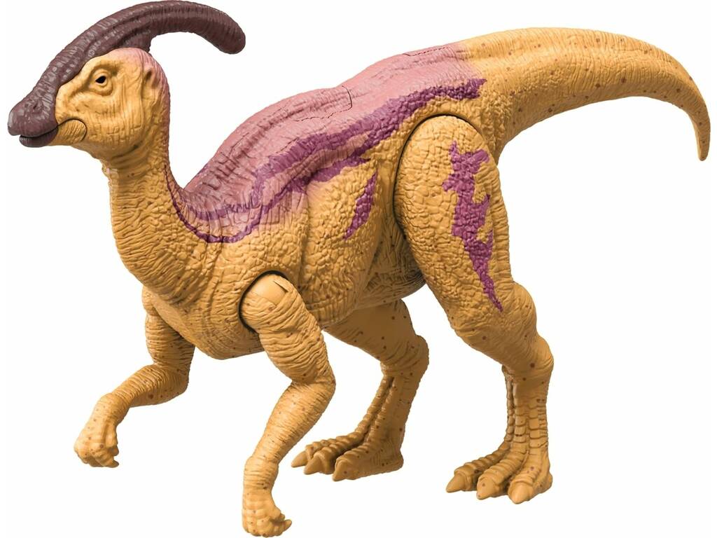 Jurassic World Chaos Theory Figura Parasaurolophus Rugido Selvagem Mattel HTK75