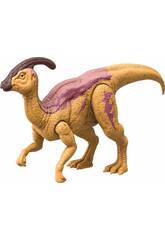 Jurassic World Chaos Theory Figura Parasaurolophus Rugido Selvagem Mattel HTK75