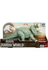 Jurassic World Rastreadores Gigantes Figura Triceratops Mattel HTK79