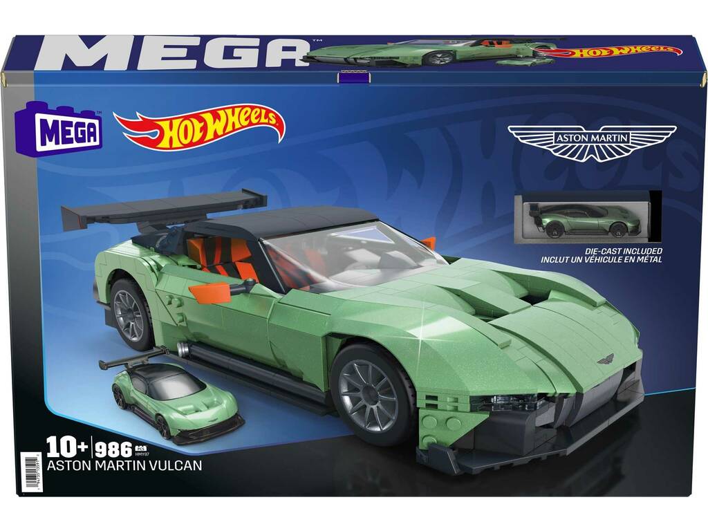 Hot Wheels Mega Aston Martin Vulcan Mattel HMY97