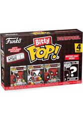 Funko Pop Bitty Deadpool 4 Pack Mini Figures 84959