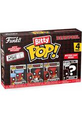 Funko Pop Bitty Deadpool 4 Pack Mini Figures 84960