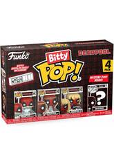 imagen Funko Pop Bitty Deadpool Pack 4 Mini Figuren 84962