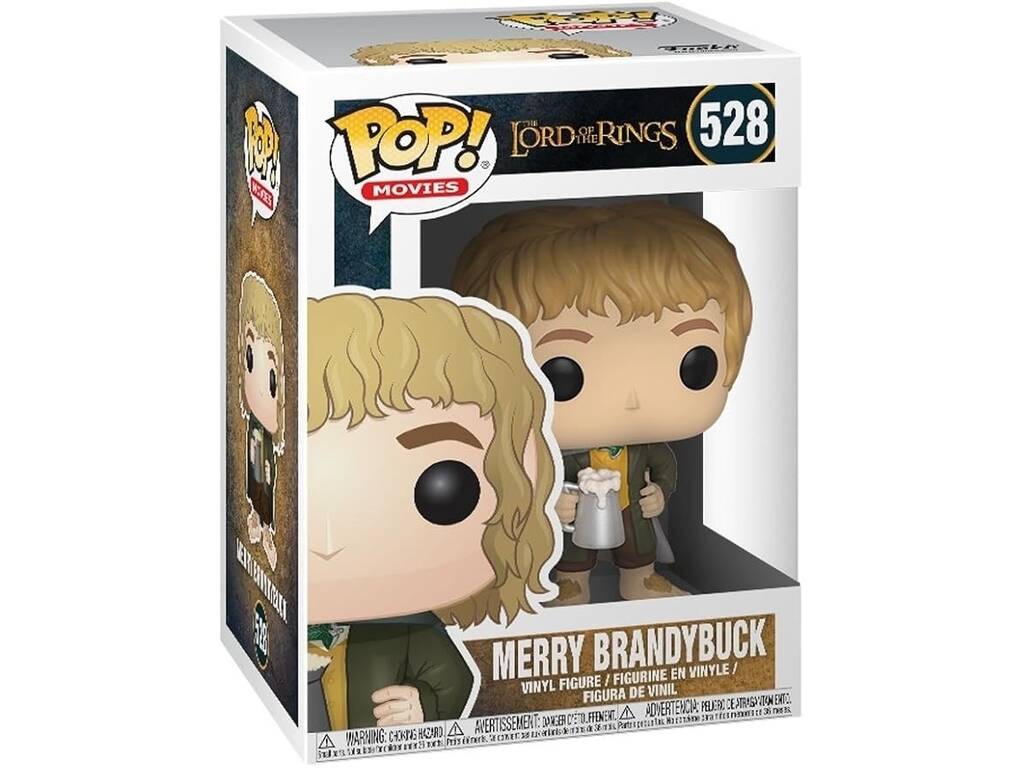 Funko Pop Movies Le Seigneur des Anneaux Merry Brandybuck Figure 13563