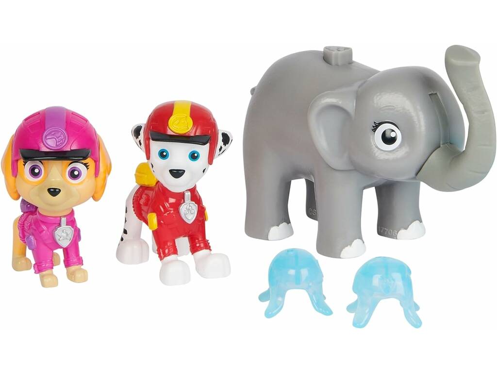 Paw Patrol Jungle Pups Figures Marshall, Skye et Elephant Spin Master 6068630