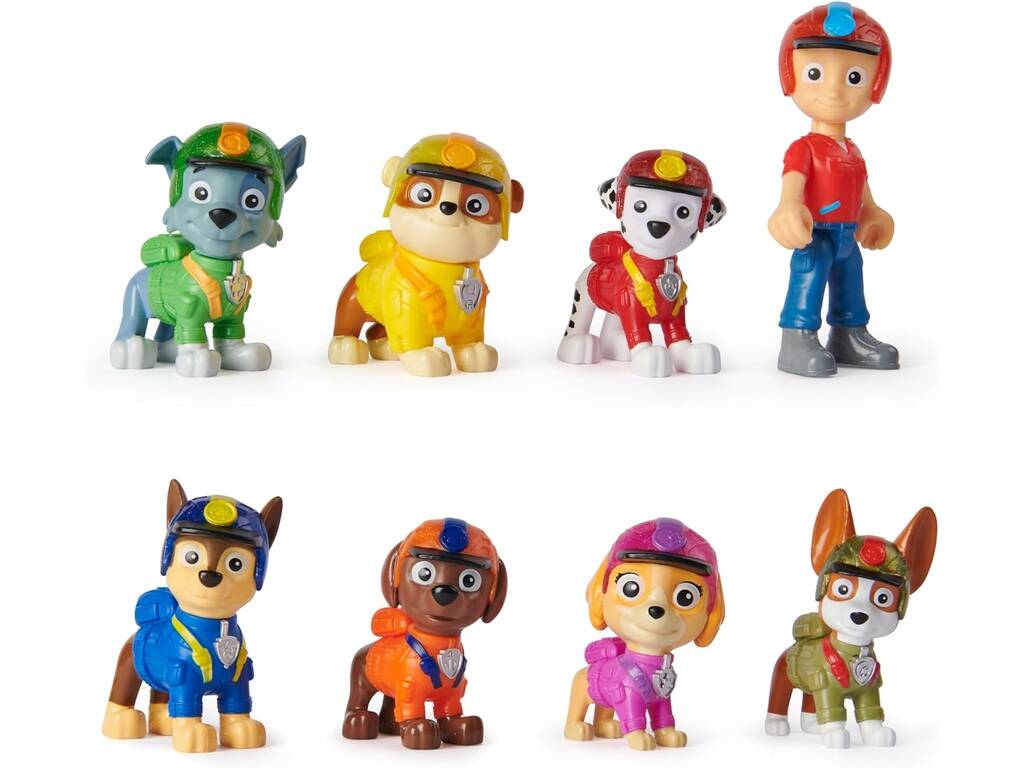 Paw Patrol Jungle Pups 8 Pack Spin Master Figures 6068184