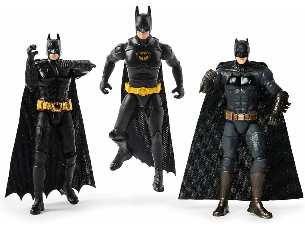 Batman DC 85º Aniversário Pack 3 Figuras Spin Master 6070909