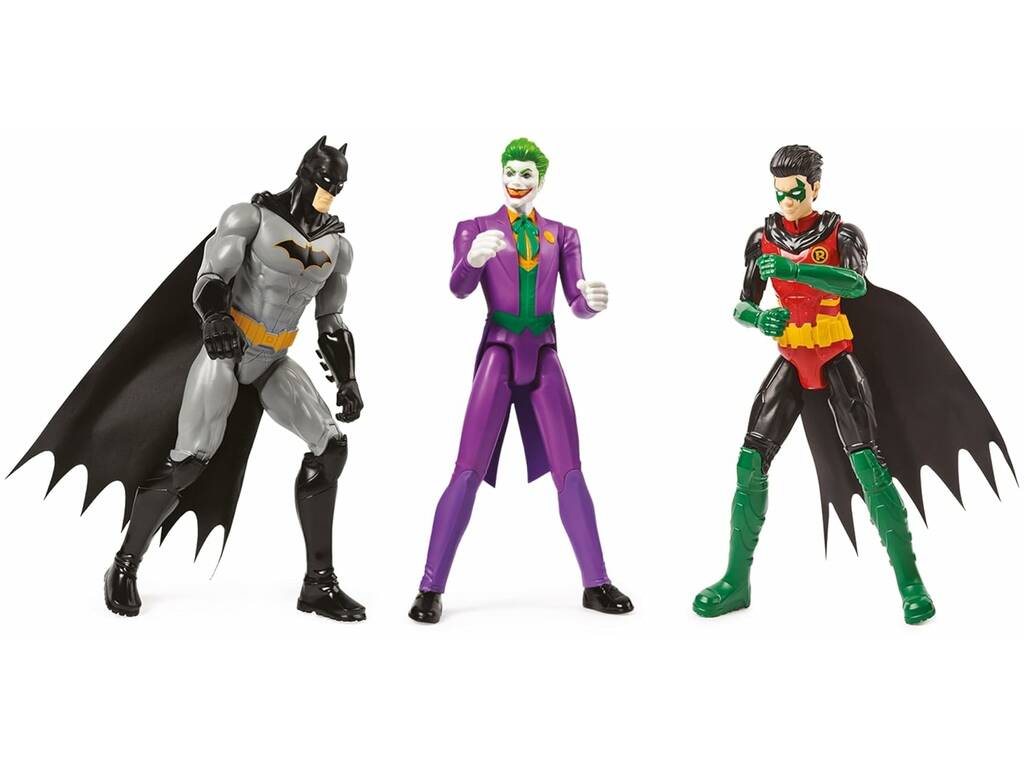 Batman Pack 3 Figuras Exclusivas de 29 cm. Spin Master 6064967