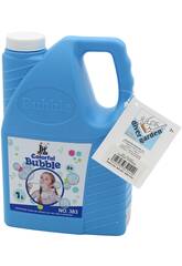 Blaue Mini-Flüssigkeitsflasche für Seifenblasen von 1000 ml