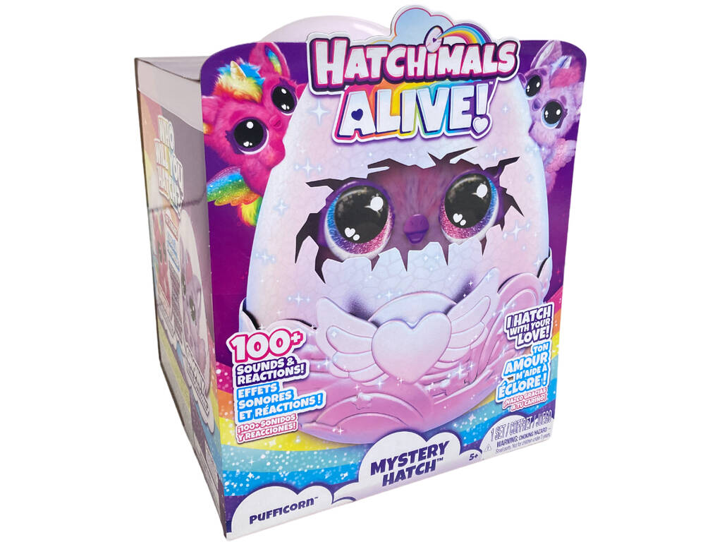 Hatchimals Alive Mystery Hatch Pufficorn Spin Master 6069132