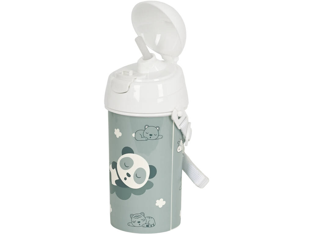 Bouteille 500 ml. Ouverture automatique avec paille par Safta 342358899