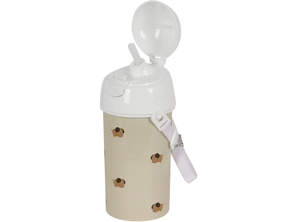 Bouteille 500 ml. Ouverture automatique avec paille par Safta 342389899