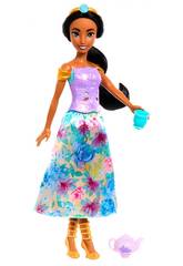 Disney-Prinzessinnen Jasmine Spin And Reveal Doll von Mattel HXC23