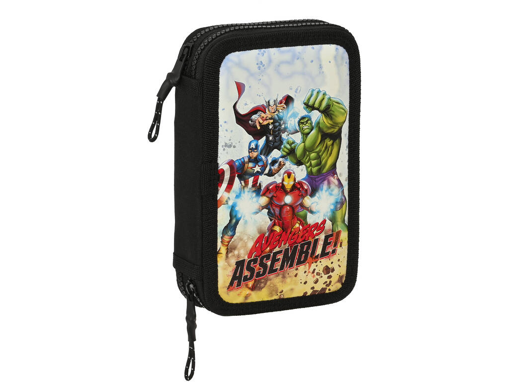 Safta Avengers Forever 28 Pieces Double Pencil Case 412384854