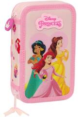 Plumier Doble Princesas Disney Summer 28 Piezas de Safta 412480854