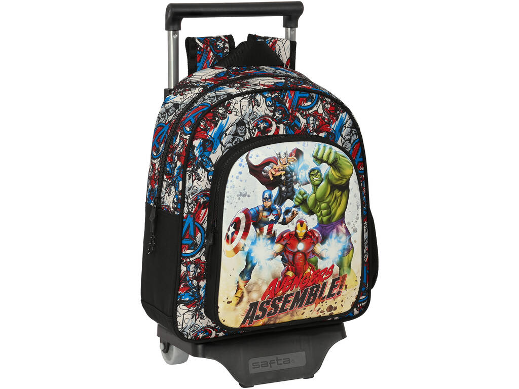 Mochila 524 Carro 705 Avengers Forever de Safta 612384020