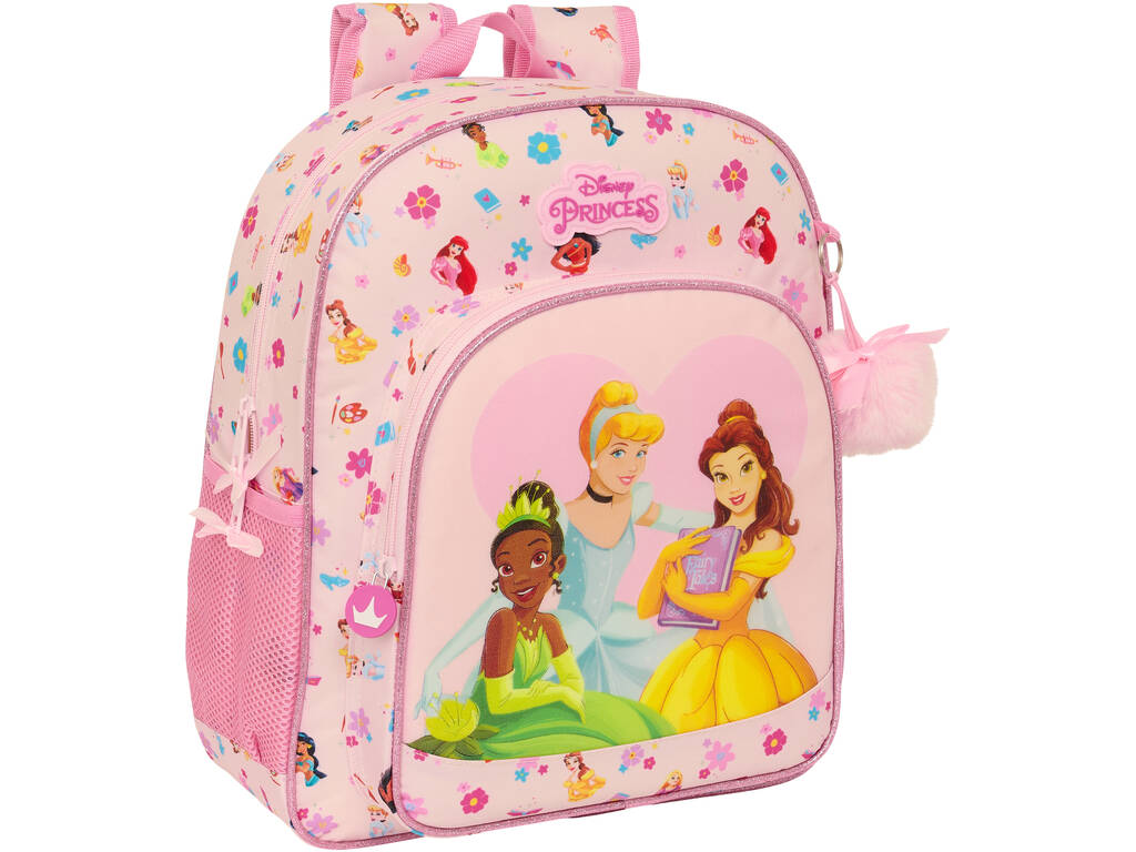 Mochila Junior Adaptable a Carro Princesas Disney de Safta 612480640