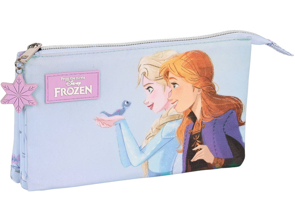 Estojo Triplo Frozen Believe Safta 812315744