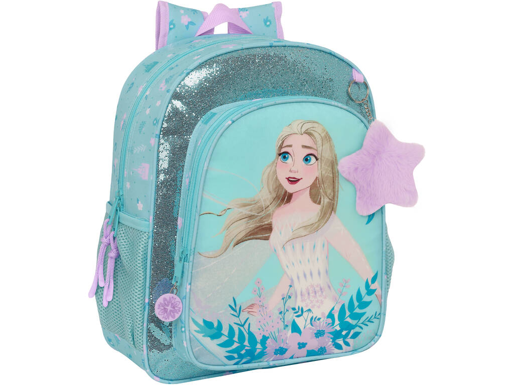 Zaino Junior adattabile al trolley Frozen II Hello Spring di Safta 612373640