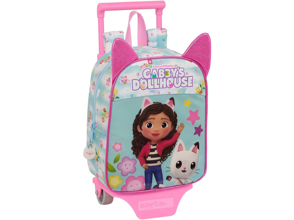 Mochila 232 com Carrinho 805 Gabby´s Doll House de Safta 612327280