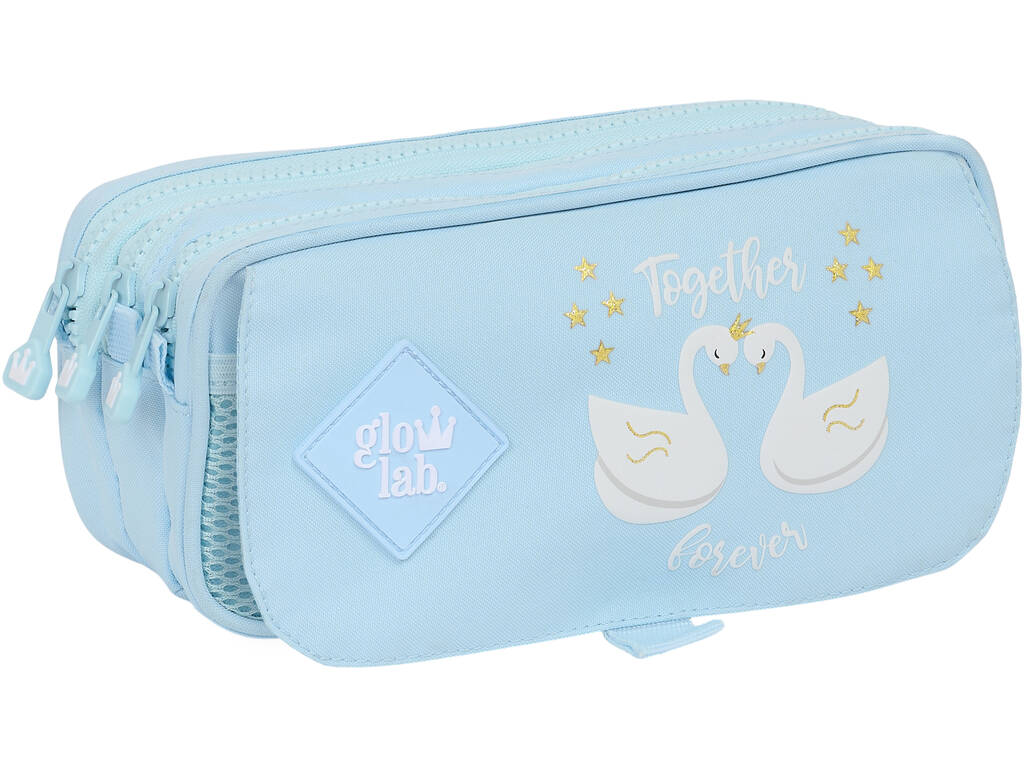 Safta Big Glowlab Swans Triple Bum Bag 812313710