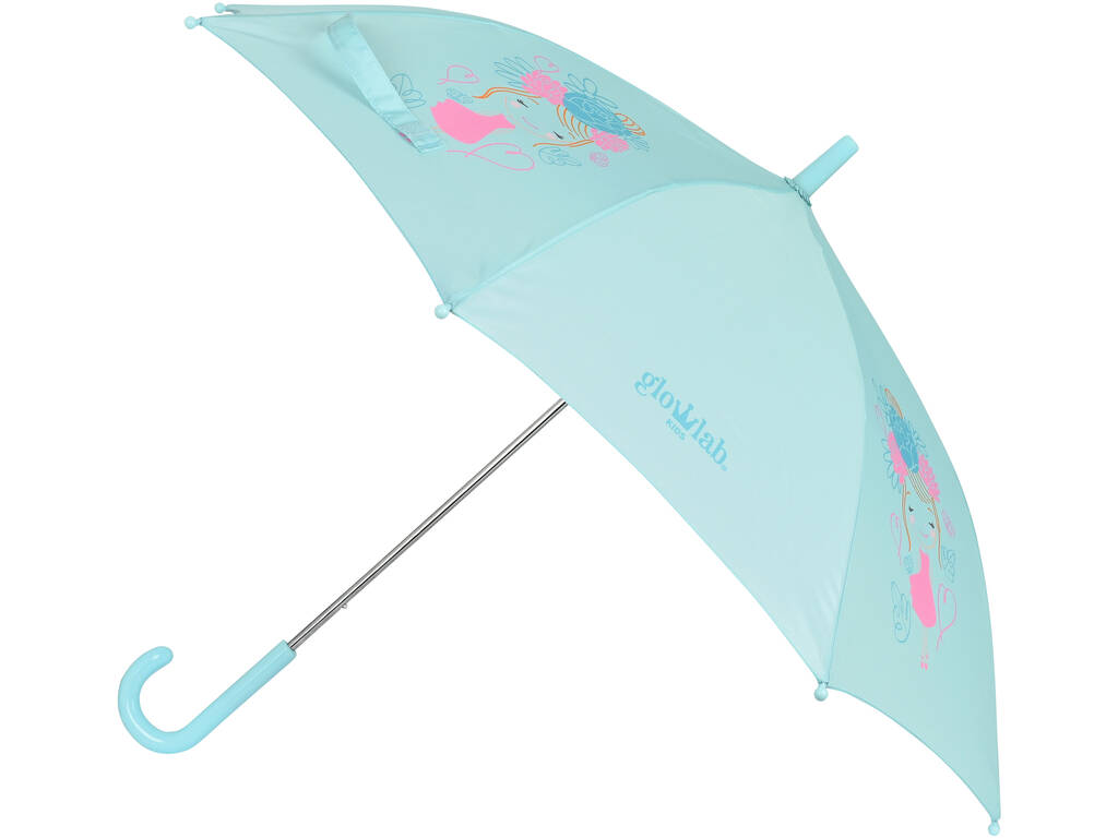 Parapluie manuel 48 cm. Glowlab Kids Cute Doll by Safta 312323119