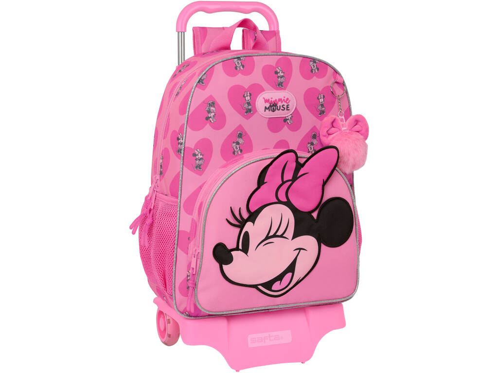 Mochila 180 com Carrinho 905 Minnie Mouse Loving